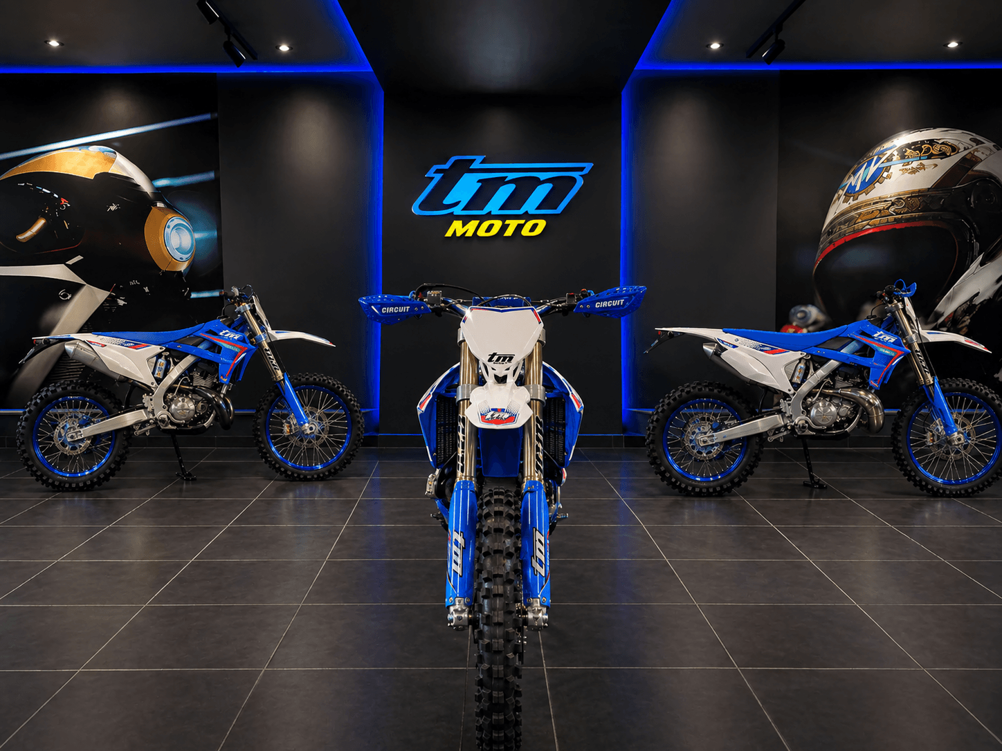 Une TM dans un showroom.