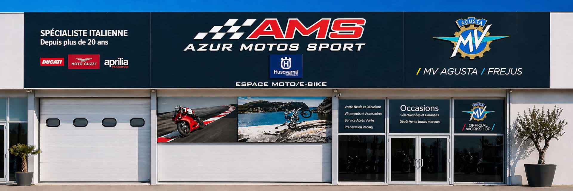 concession-moto-frejus-azur-motos-sport-facade.jpg - Concession moto à Fréjus Azur Motos Sport MV Agusta Husqvarna